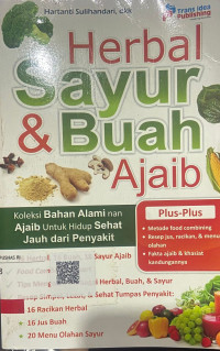 herbal sayur dan buah ajaib