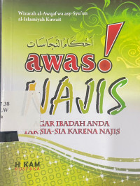 awas najis