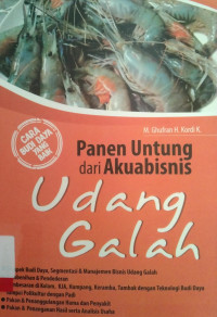PANEN UNTUNG DARI AKUABISNIS UDANG GALAH