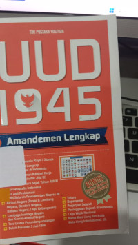 UUD 1945 AMANDEMEN LENGKAP