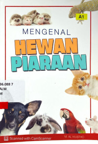 Mengenal Hewan Piaraan