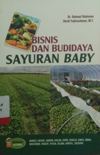Bisnis Dan Budidaya Sayuran Baby