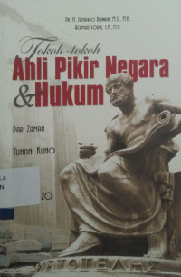 Tokoh - Tokoh Ahli Pikir Negara & Hukum Dari Zaman Yunani Kuno