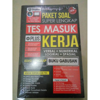 Paket soal super lengkap tes masuk kerja