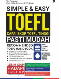 Simple & Easy Toefl Capai Skor Toefl Tinggi Pasti Mudah